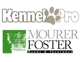 Kennel Pro and Mourer Foster logos
